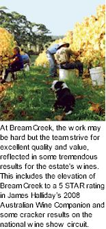 http://www.breamcreekvineyard.com.au/ - Bream Creek - Tasting Notes On Australian & New Zealand wines