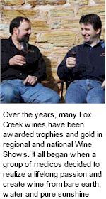 http://www.foxcreekwines.com.au/ - Fox Creek - Tasting Notes On Australian & New Zealand wines